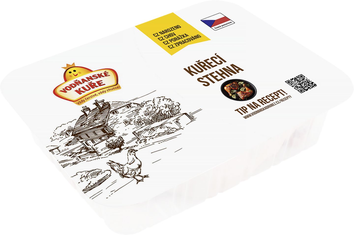 Vodňanská drůbež Kuřecí stehna