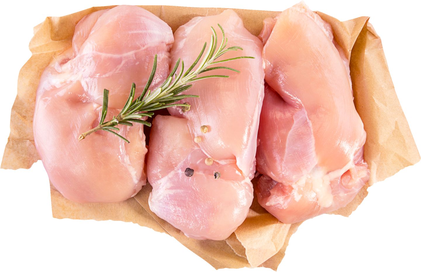 Vodňanská drůbež Kuřecí stehenní řízky
mražené