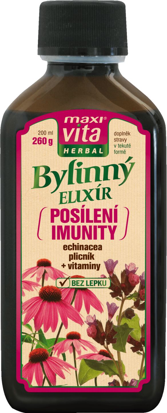Maxi Vita Bylinný elixír
doplněk stravy