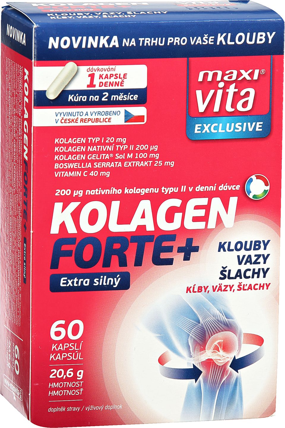 MaxiVita Exclusive Kolagen Forte
doplněk stravy