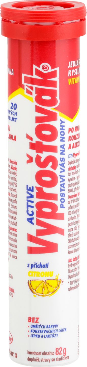 Vyprošťovák Šumivé tablety
doplněk stravy