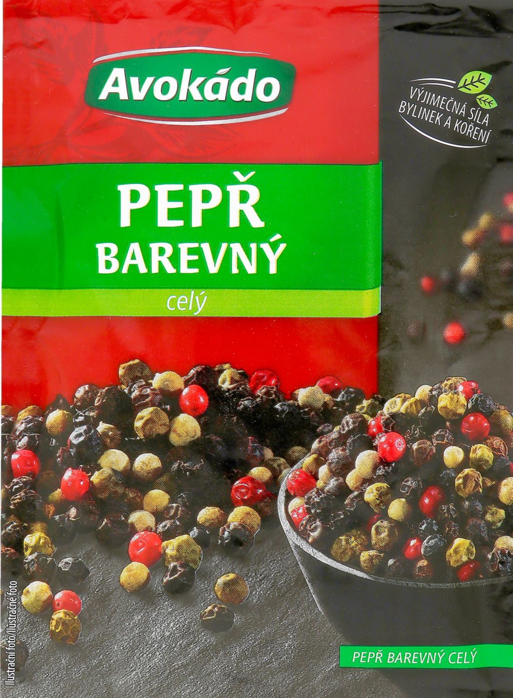 Avokádo koření
různé druhy