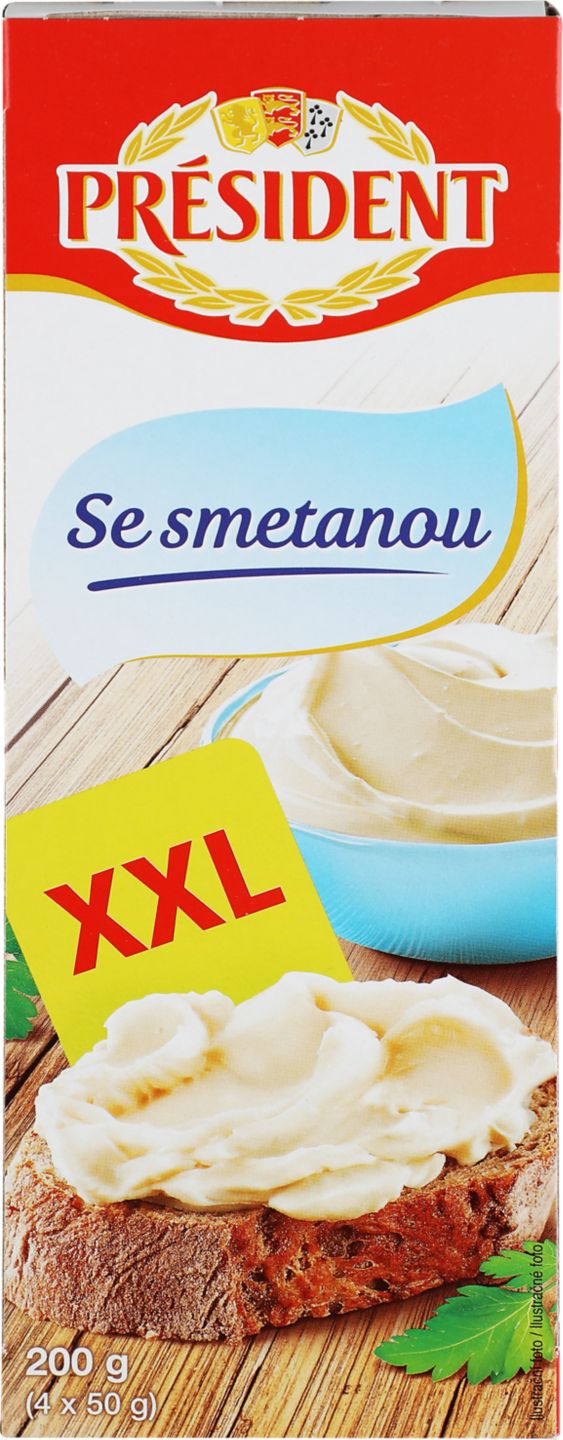 Président tavený syr
200 g