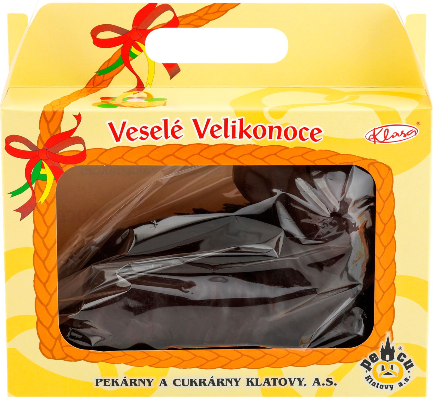 Beránek šlehaný s tmavou polevou
balený