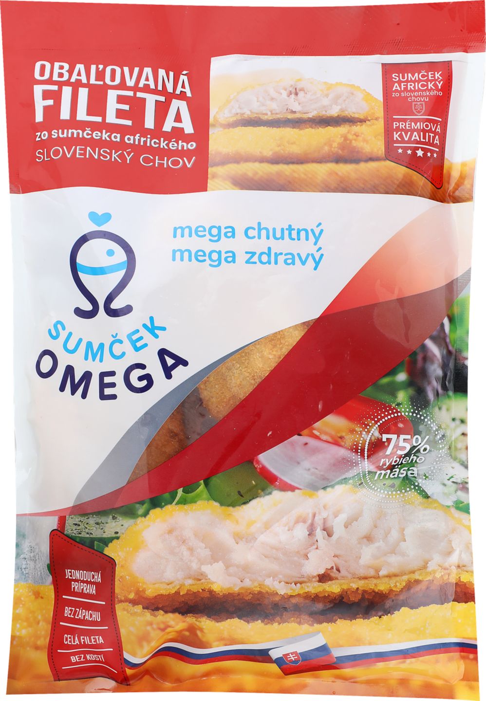 Sumček Omega Obaľované filety zo sumčeka