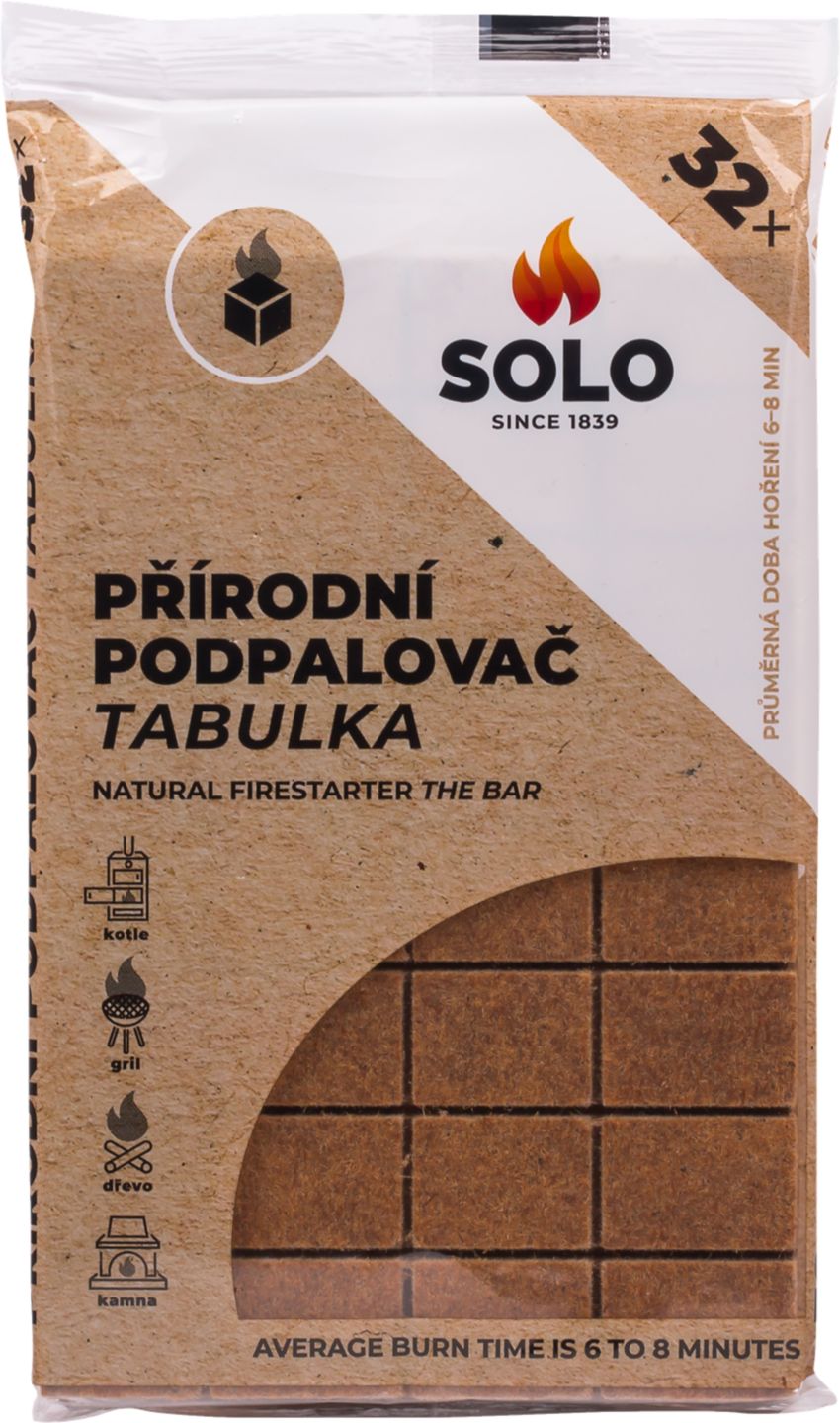 SOLO Podpalovač ekologický 32 ks