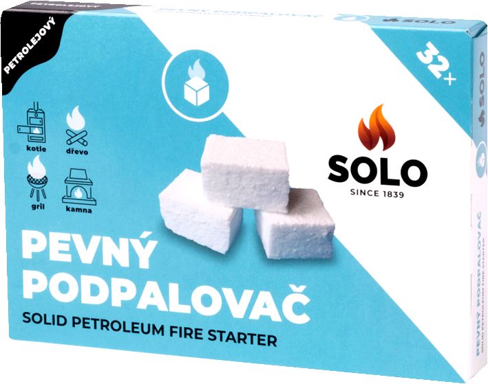 SOLO Podpalovač pevný
32 kusů v balení