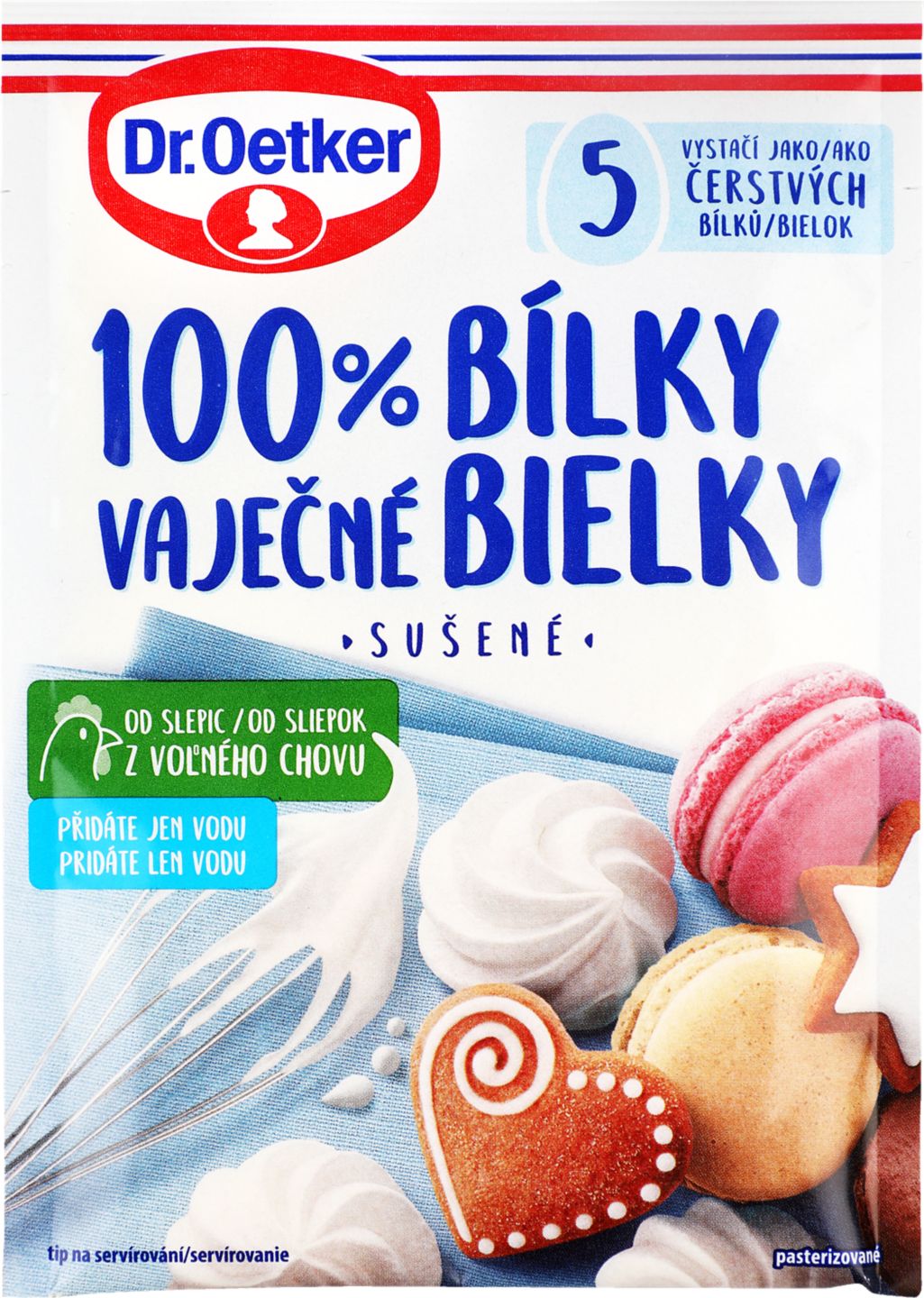 Dr.Oetker 100% vaječné bílky