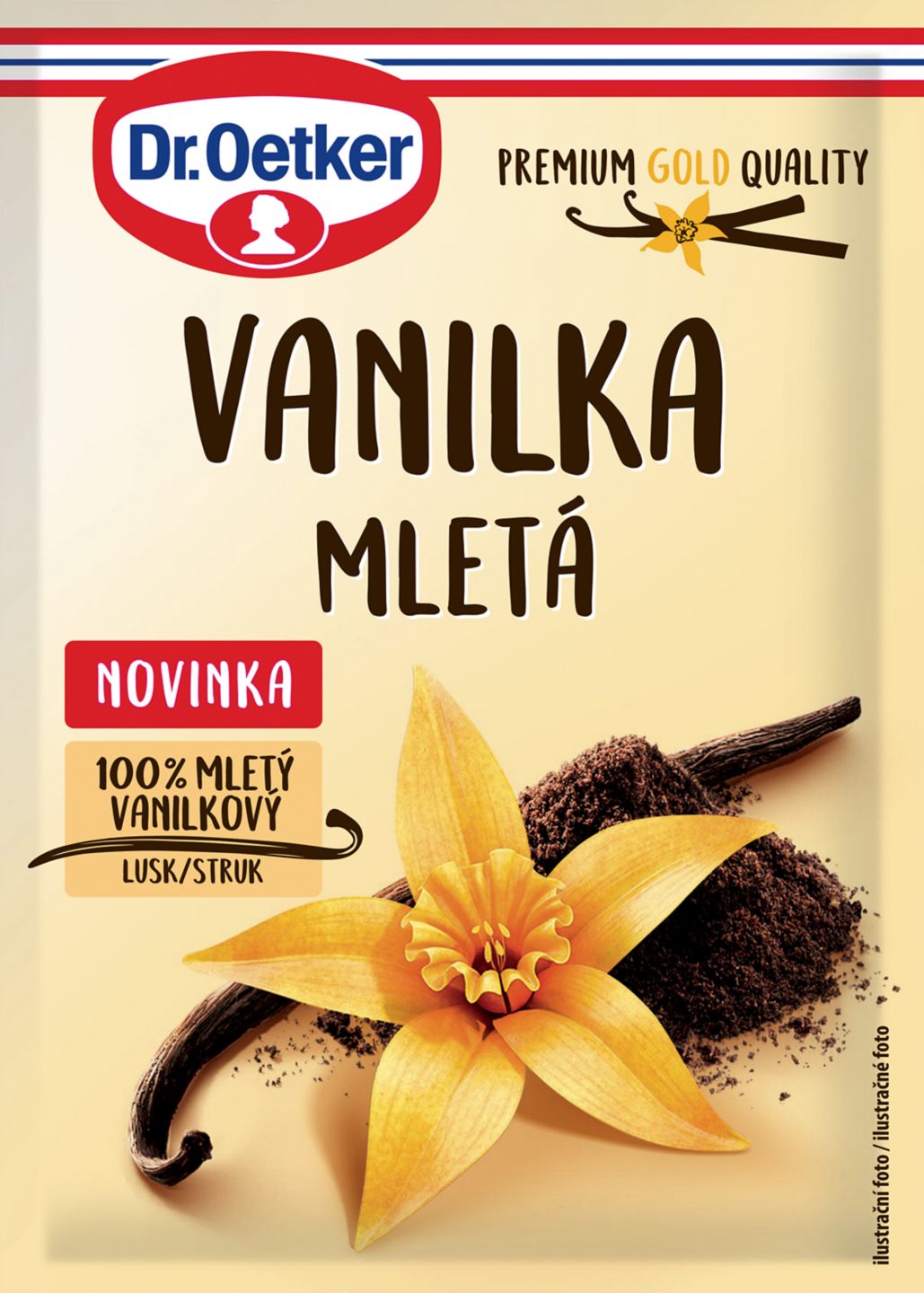 Dr.Oetker Mletá vanilka