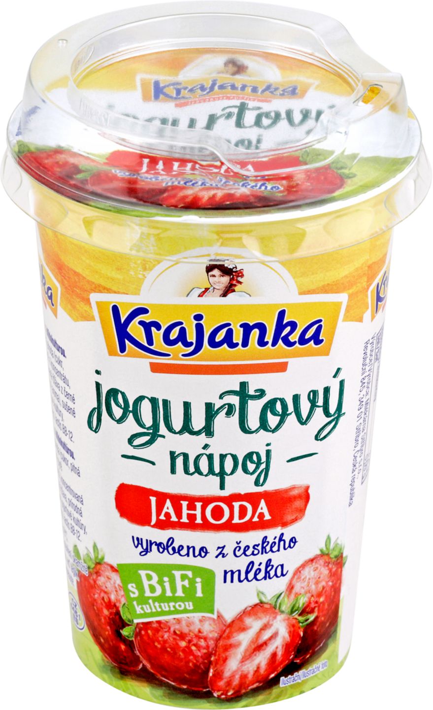 Krajanka Jogurtový nápoj
různé druhy