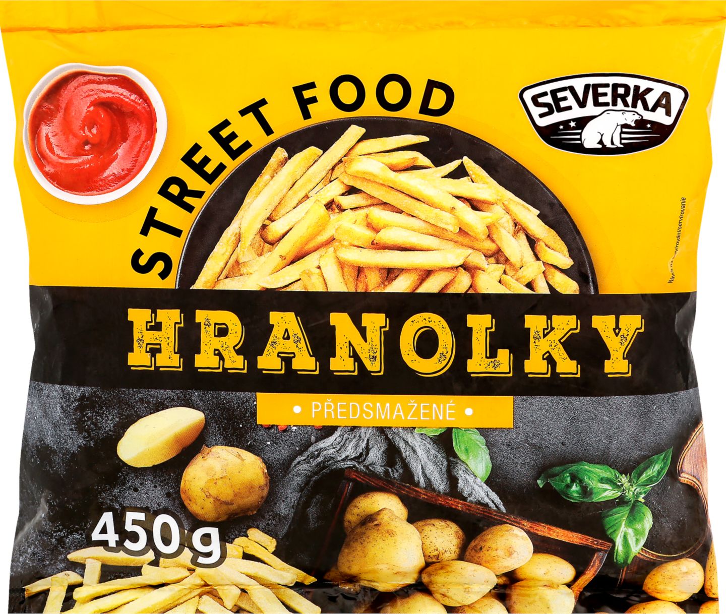 Street food Hranolky
předsmažené