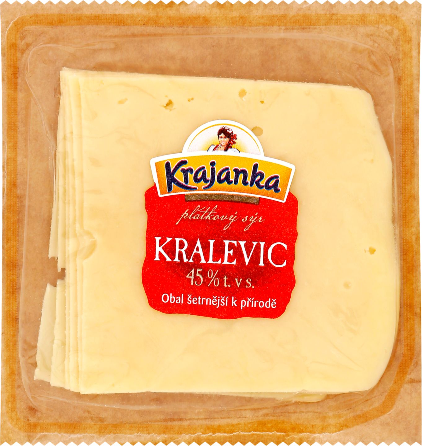 Krajanka polotvrdý sýr
plátky