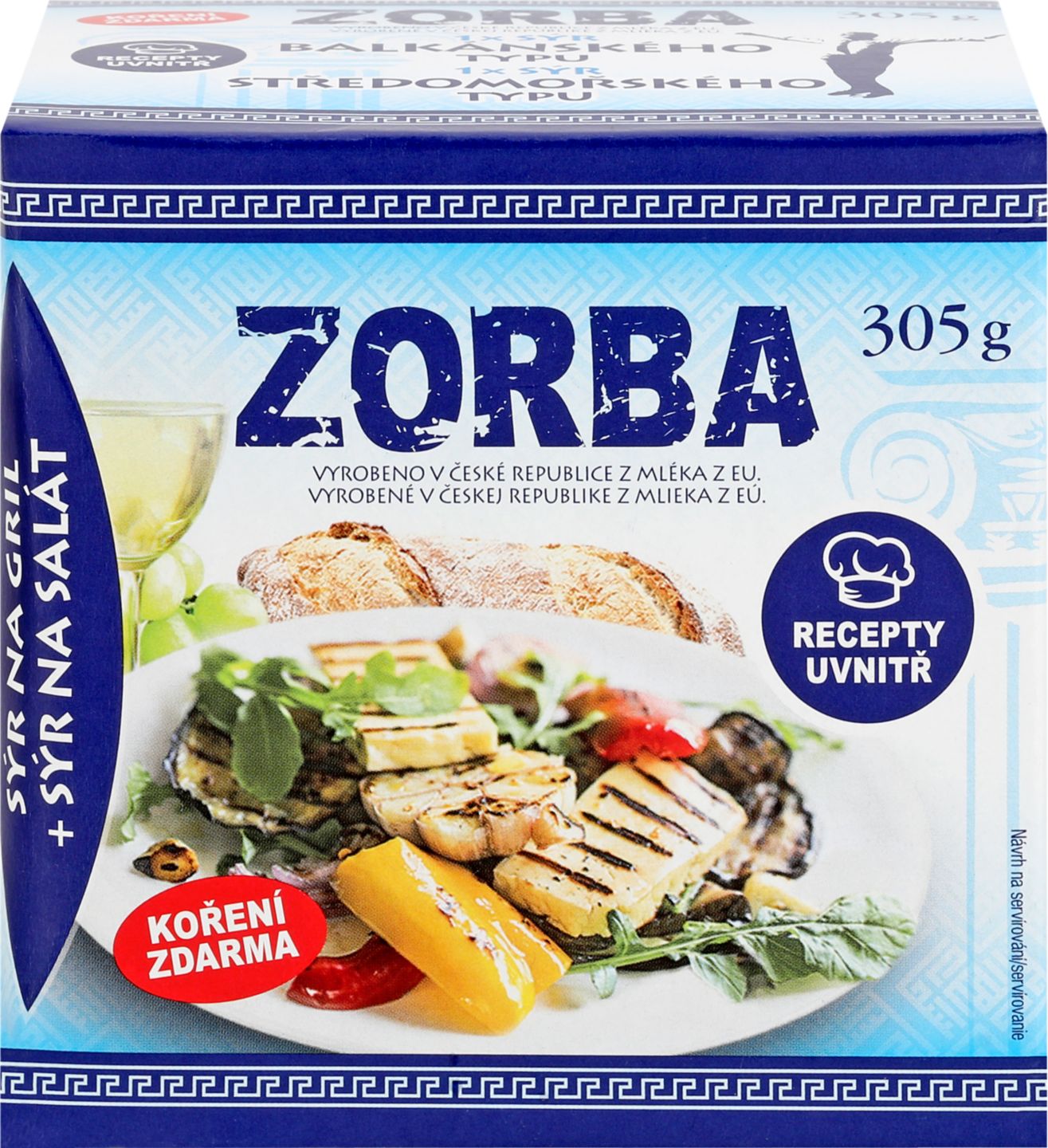 Zorba Sýrový BOX
Balsýr/Sýr na gril