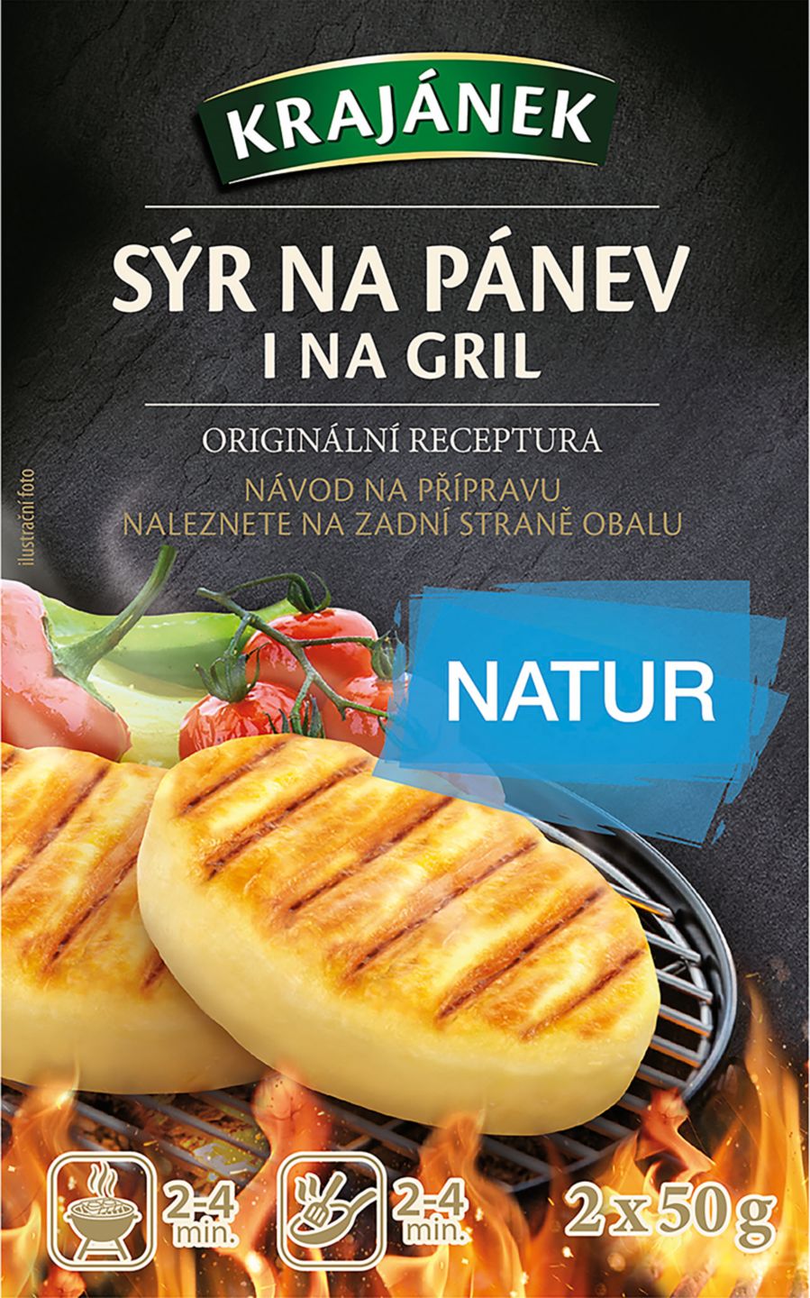 Krajánek Sýr na pánev/na gril
natur