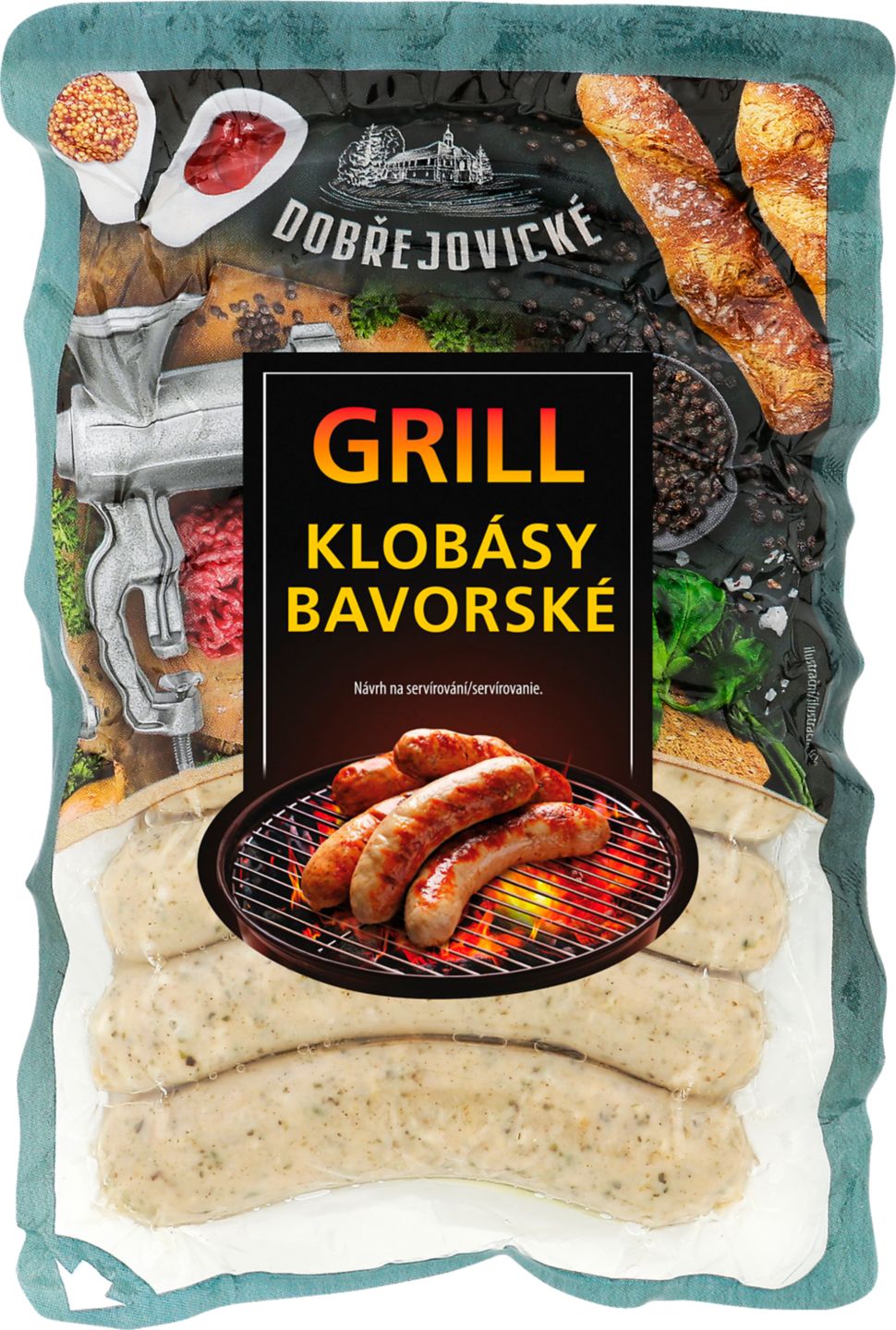 Alimpex Bavorské klobásy