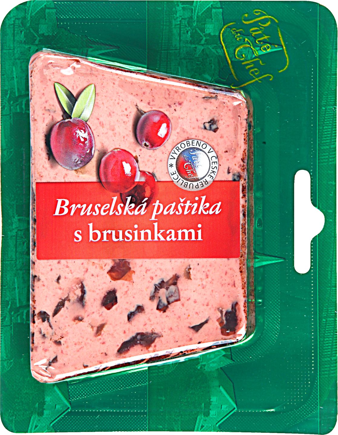 Paté du Chef Paštika bruselská
s brusinkami