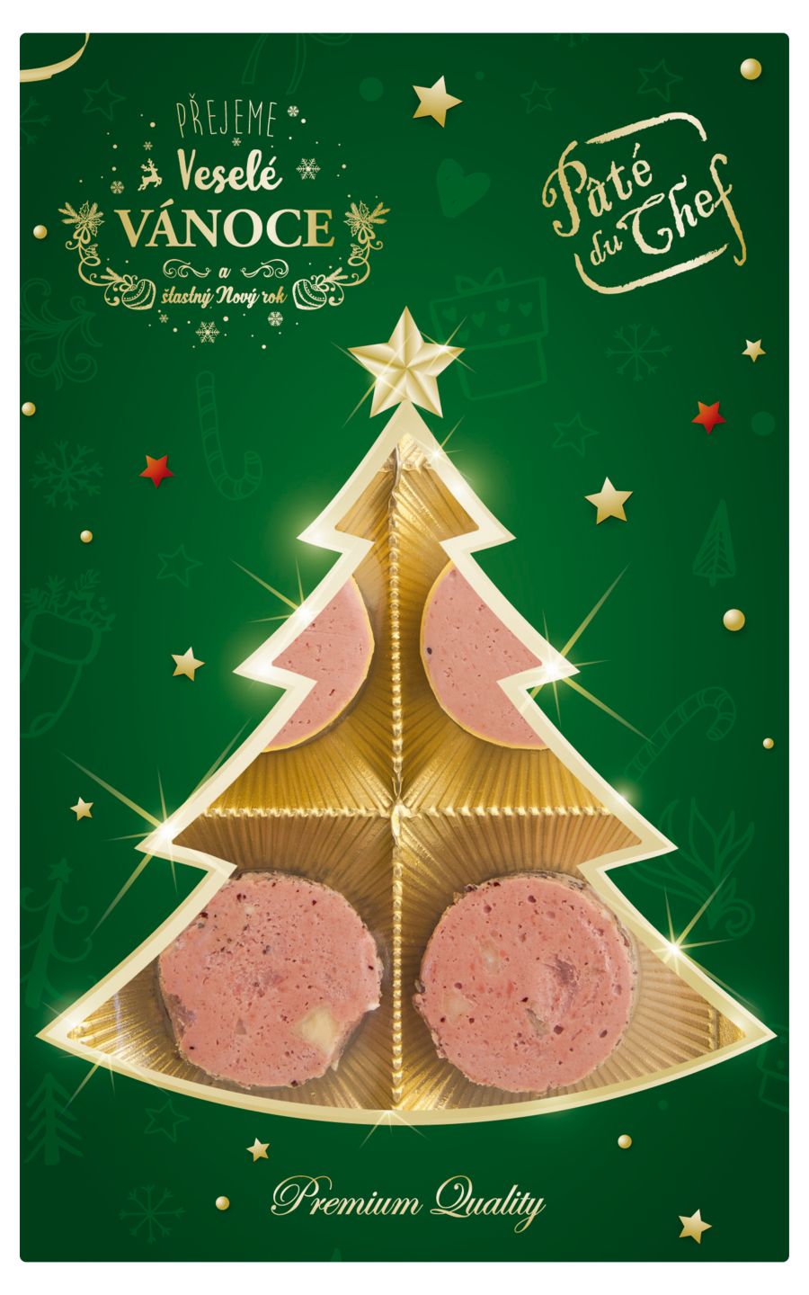 PÂTÉ DU CHEF Leberpaté-Aperitifschale