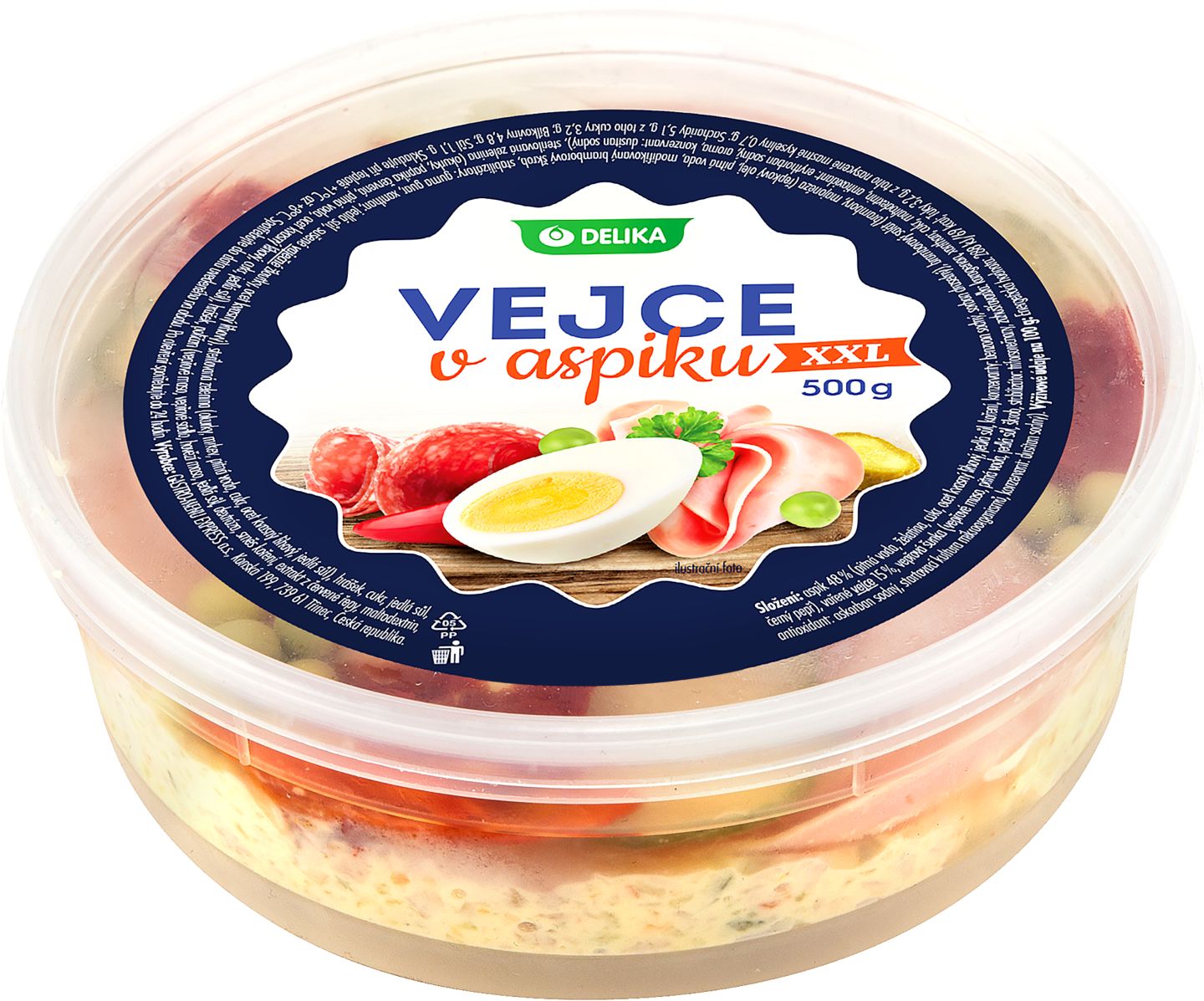 Delika Vejce v aspiku