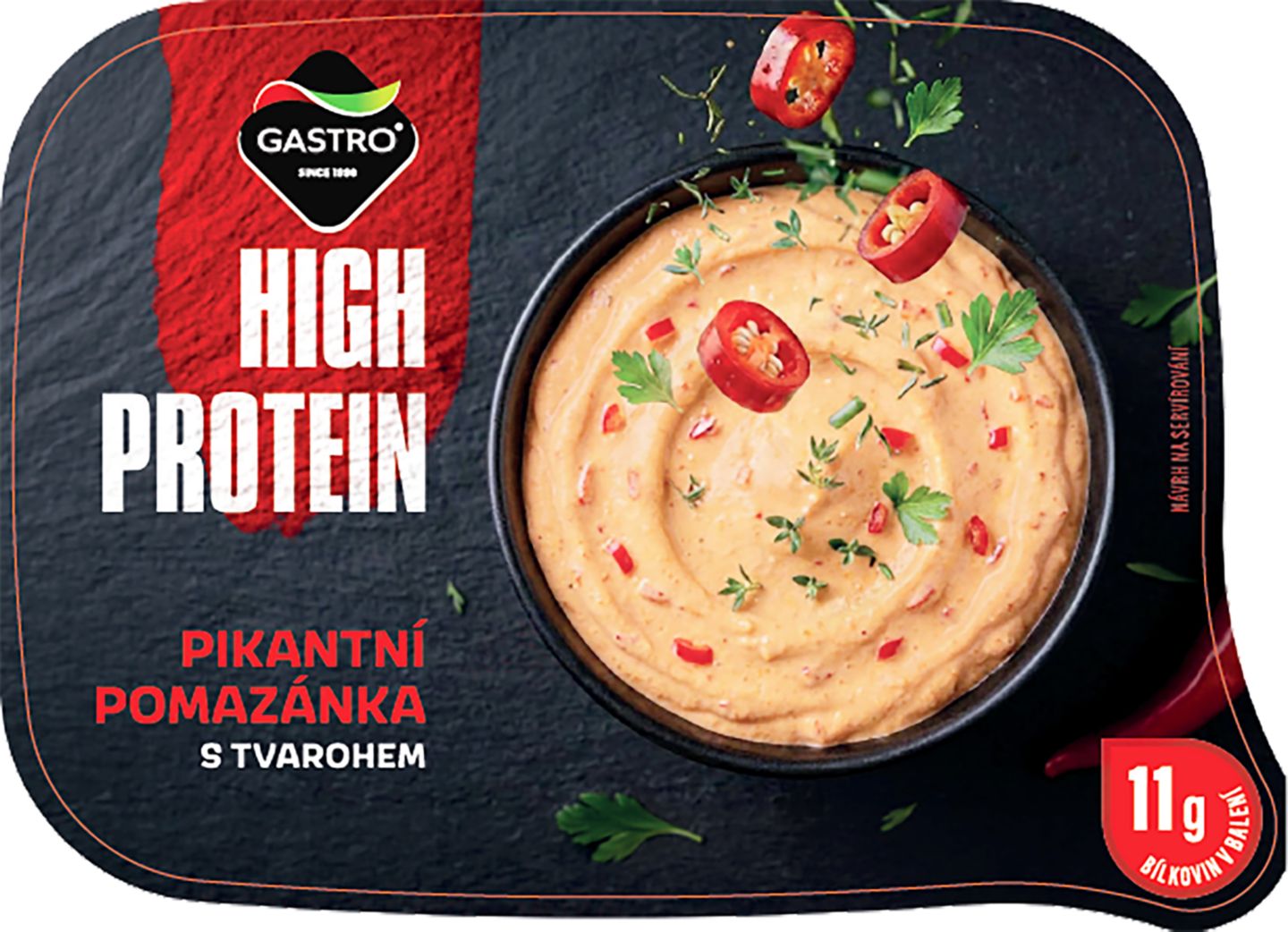 High Protein Pikantná nátierka