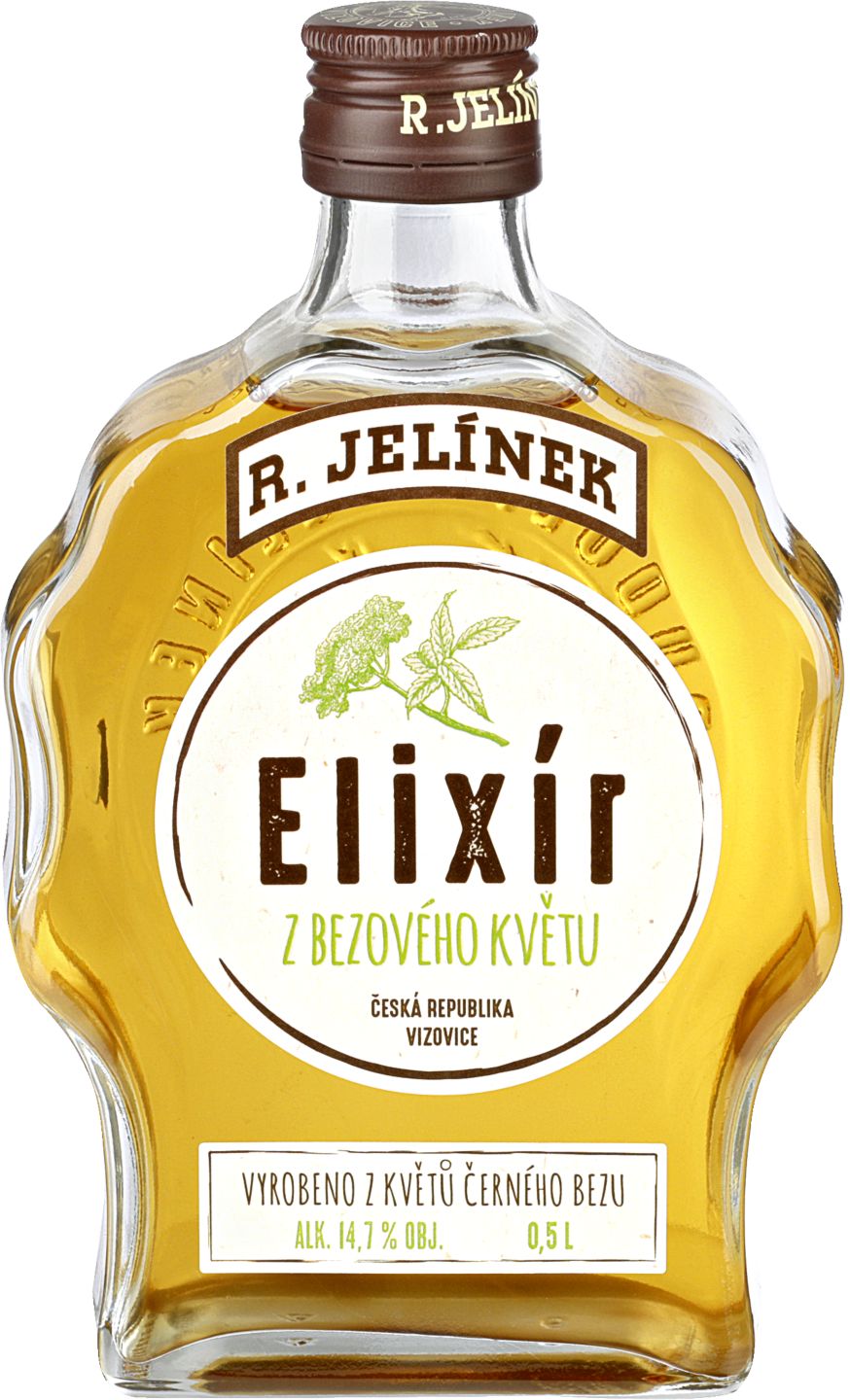 Elixír z bezového květu Bylinný likér