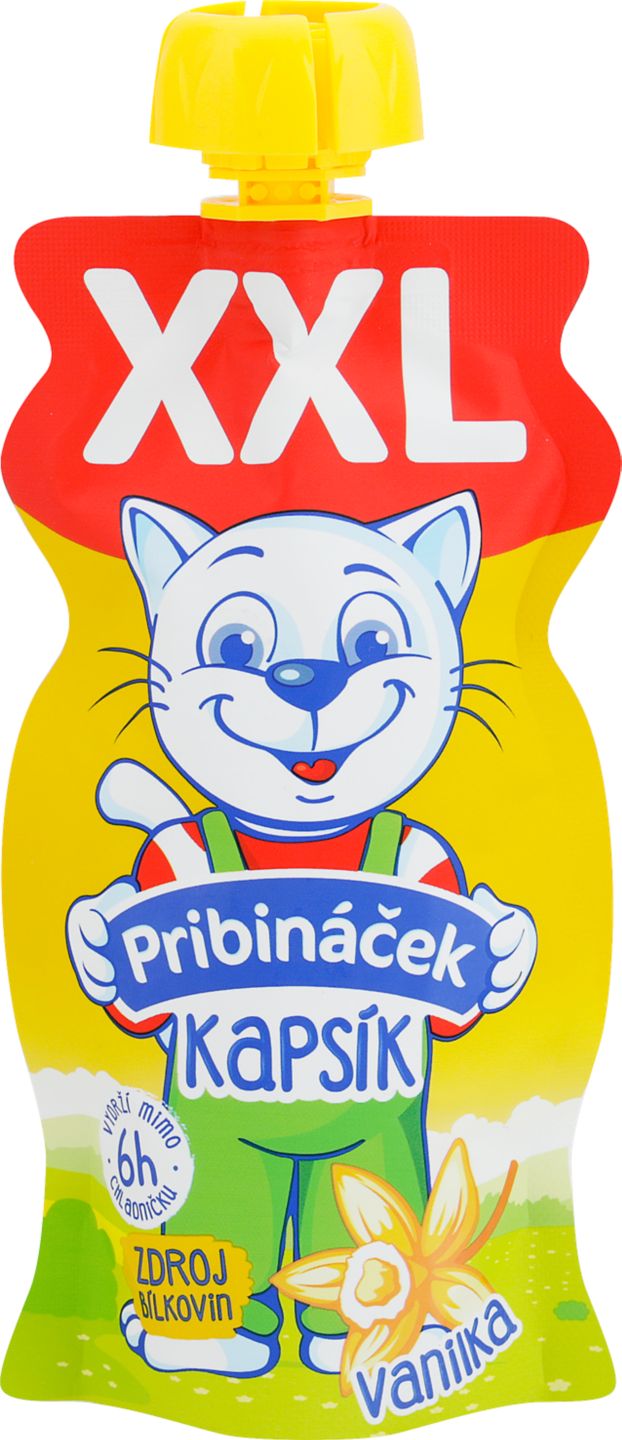 Pribináček Kapsík XXL
vanilka/čokoláda