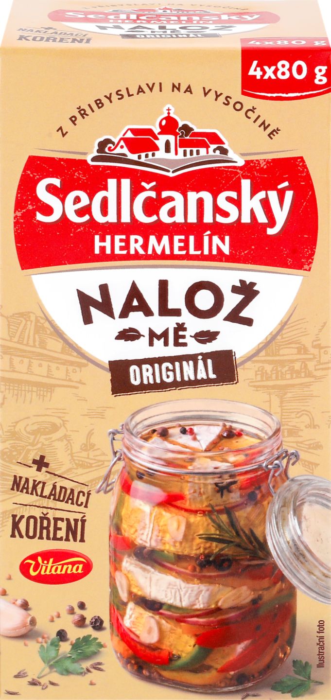 Sedlčanský Hermelín Nalož mě
Originál