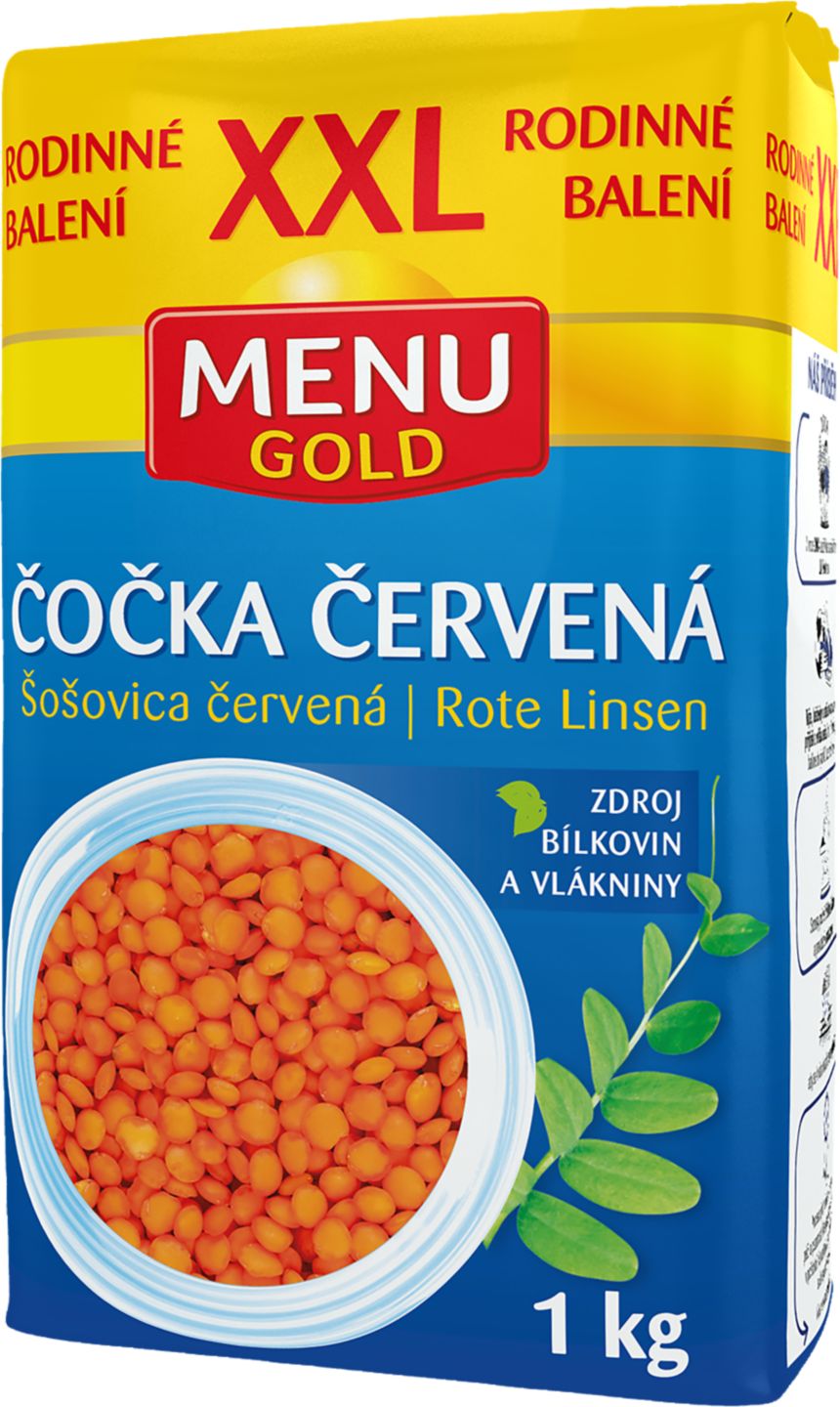 Menu Gold Čočka