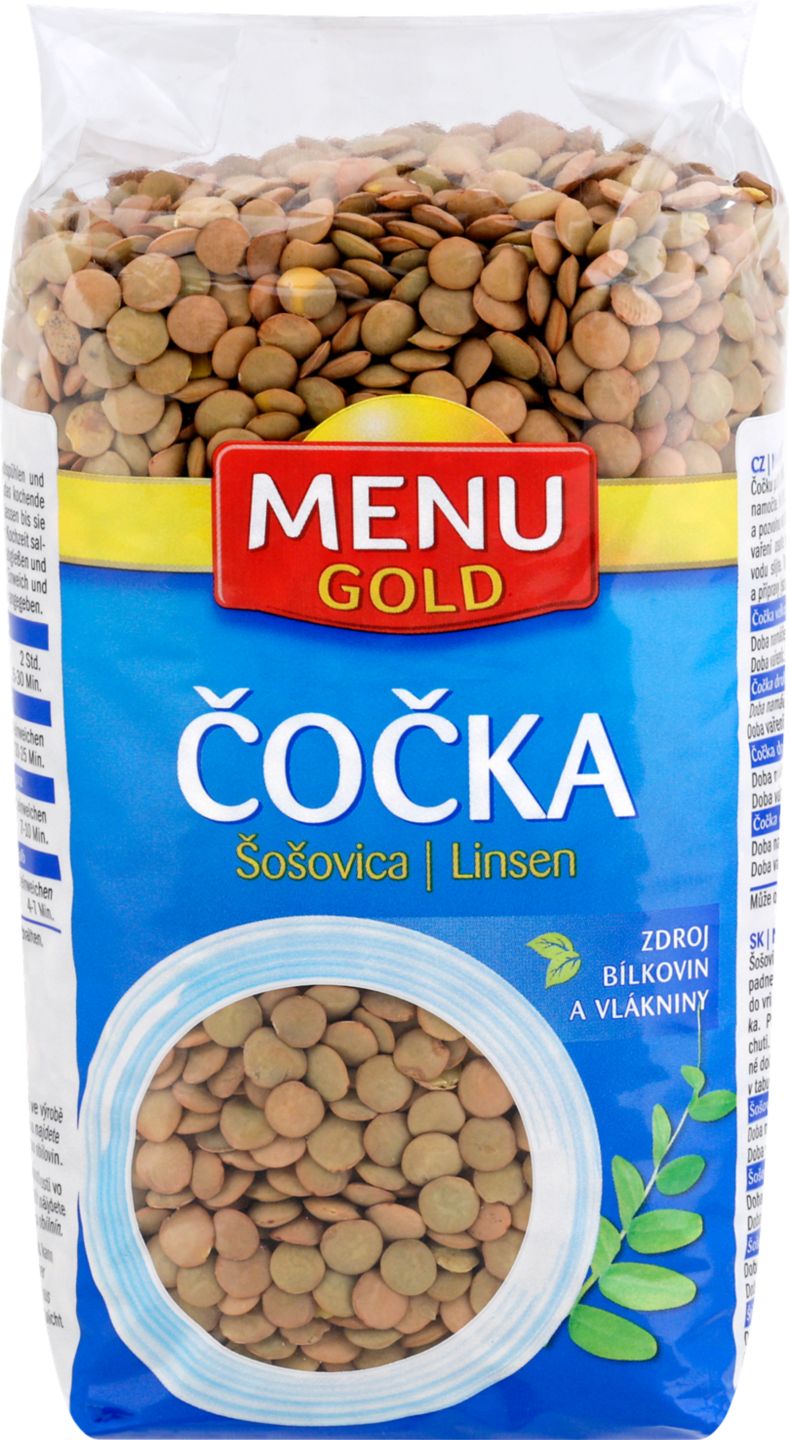 Menu Gold Čočka
