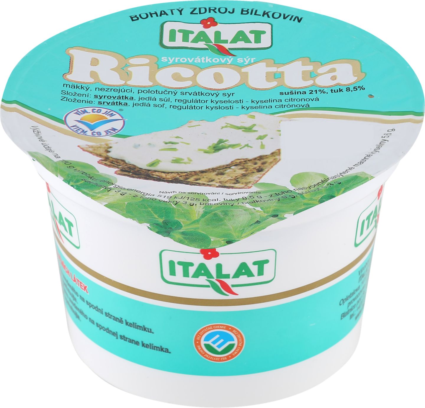 Italat Ricotta Srvátkový syr