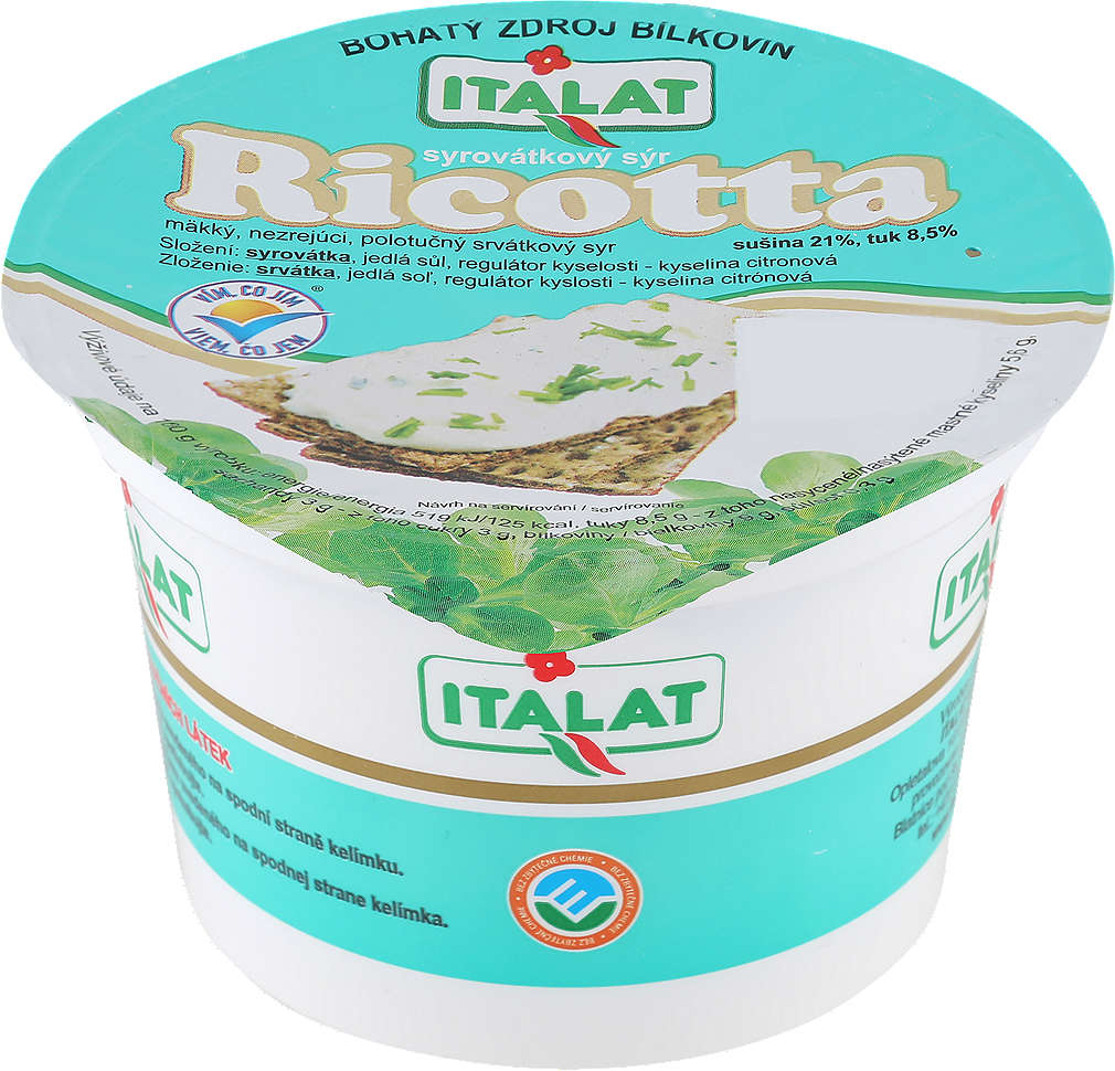 Zobrazenie výrobku Italat Ricotta Srvátkový syr