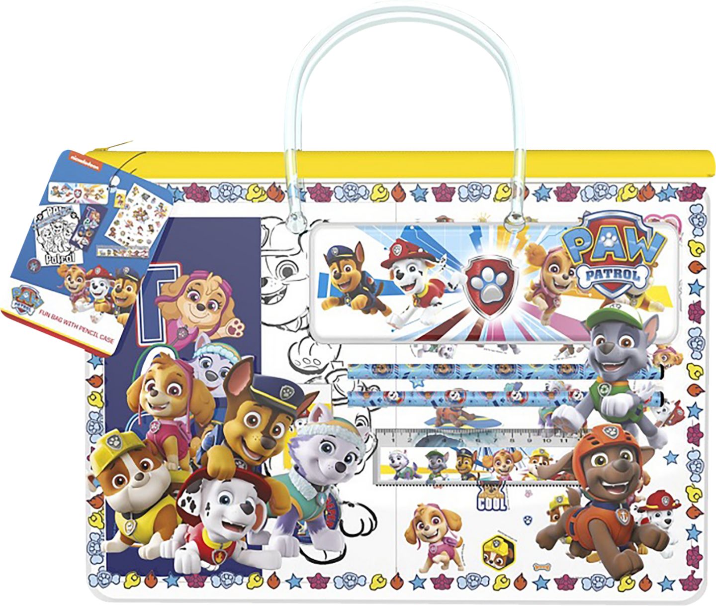 PAW PATROL Kreativní sada
s kabelkou