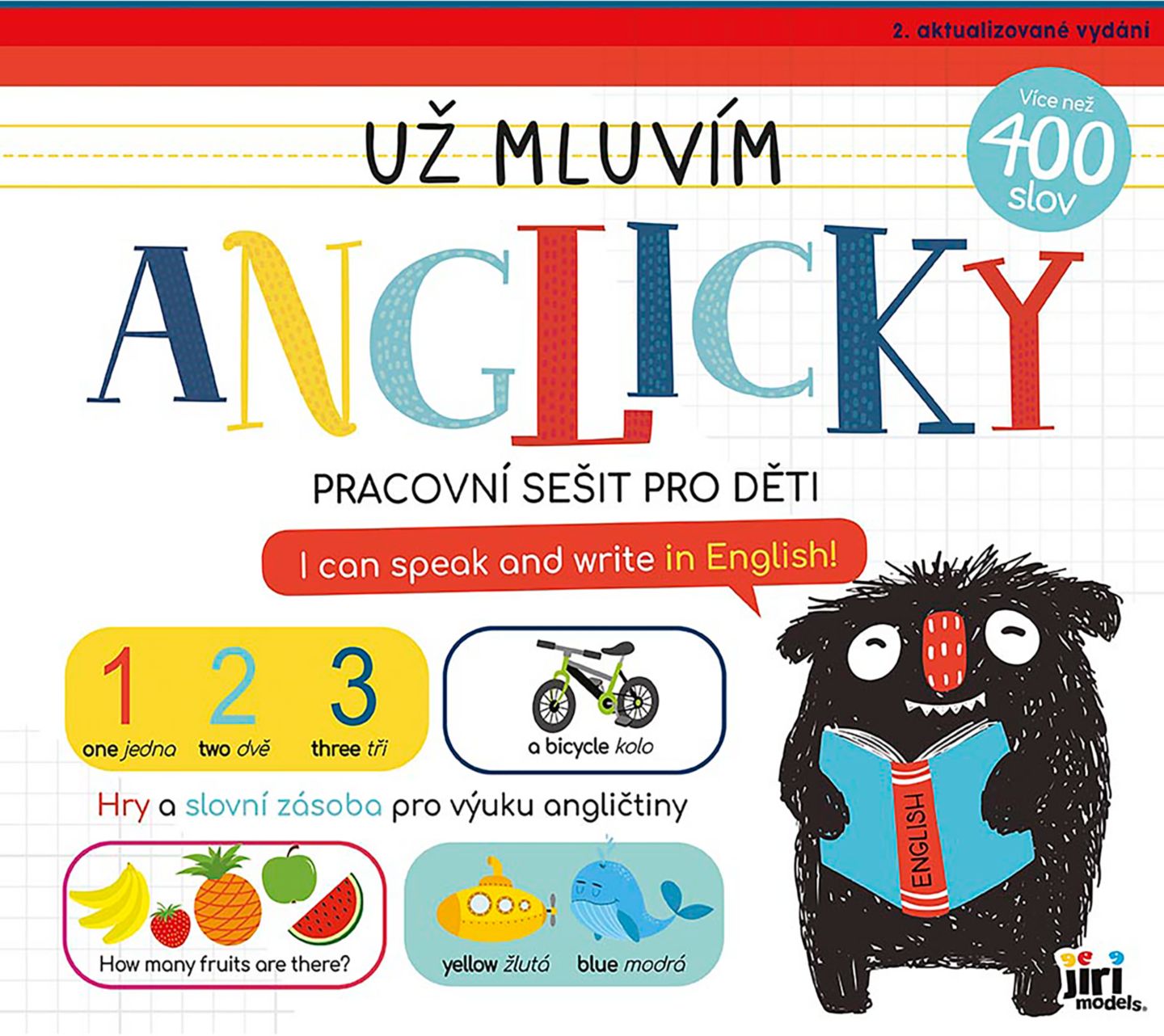 Pracovní sešit 50 stran aktivit
různé druhy