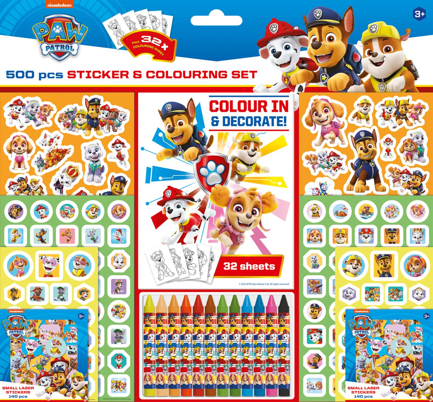 Paw Patrol Súprava nálepiek