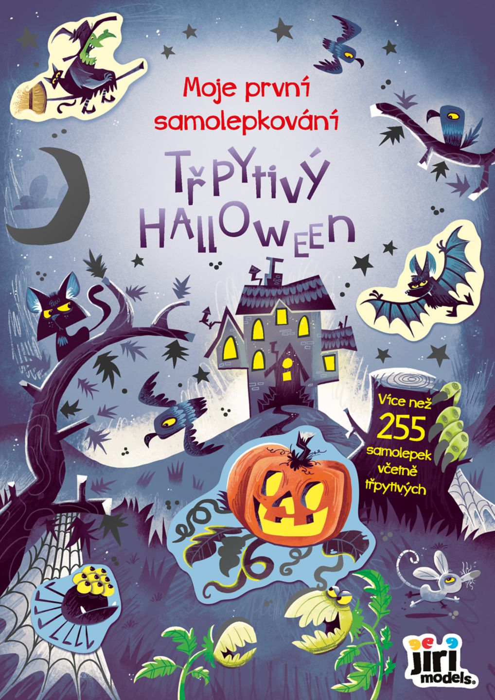 Halloween Moje první třpytivé
samolepkování