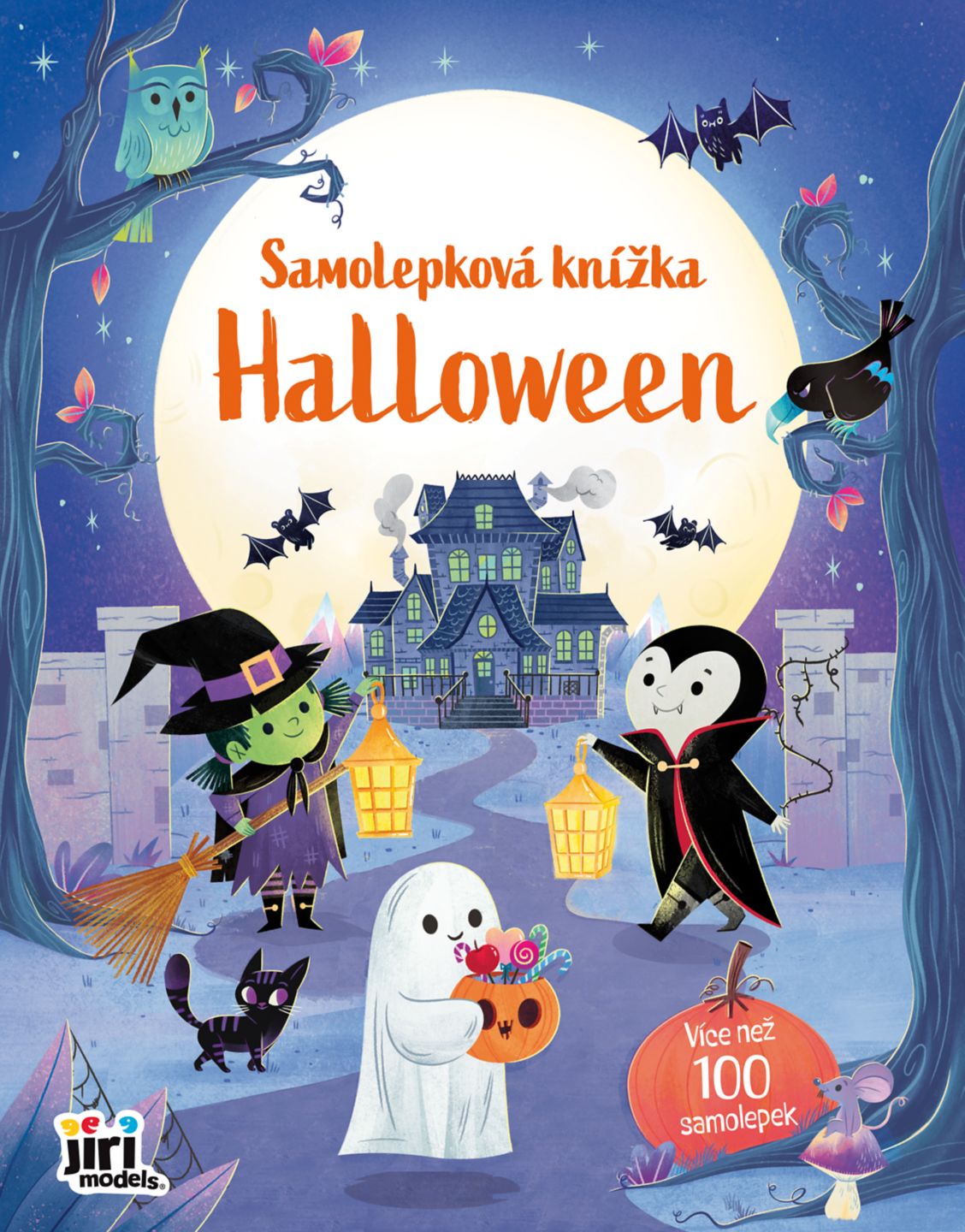 Halloween Samolepková knížka
více jak 100 samolepek