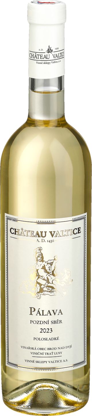 Château Valtice Pálava
s přívlastkem pozdní sběr