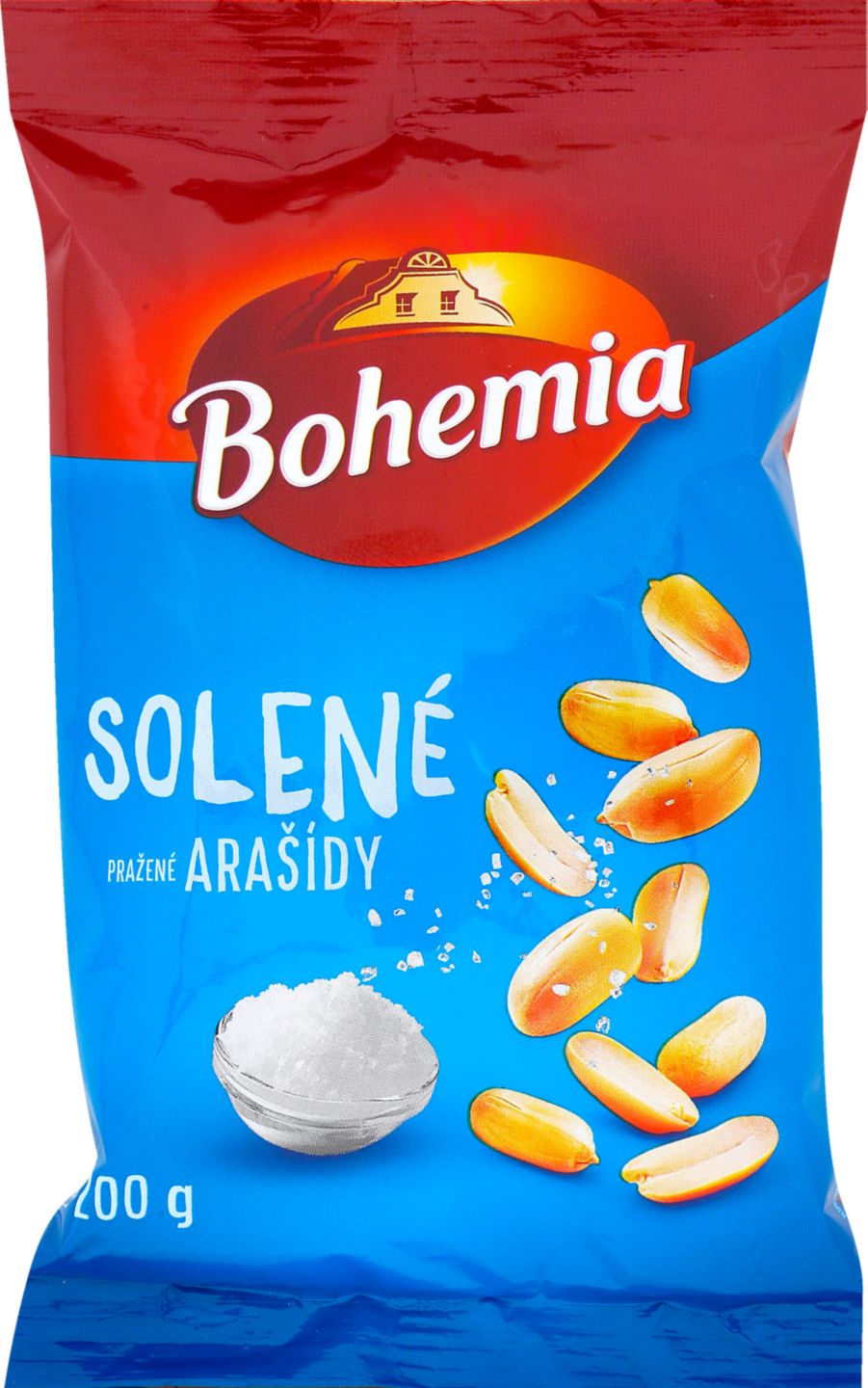 Bohemia Arašídy,solené
200 g
