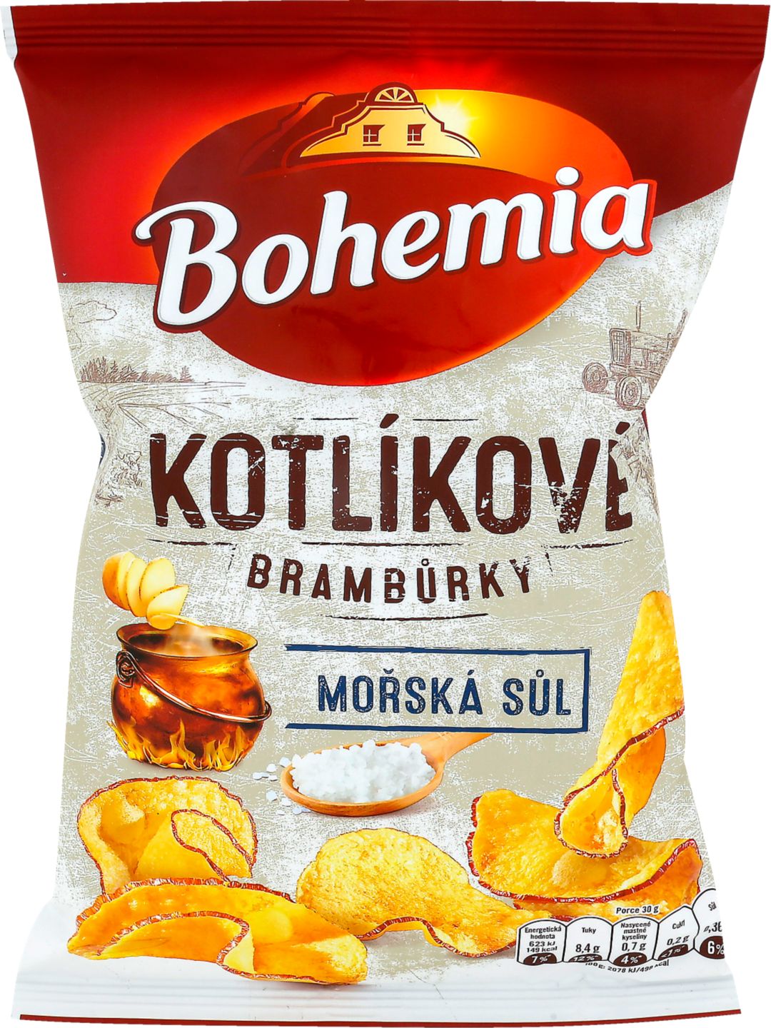 Bohemia Kotlíkové brambůrky