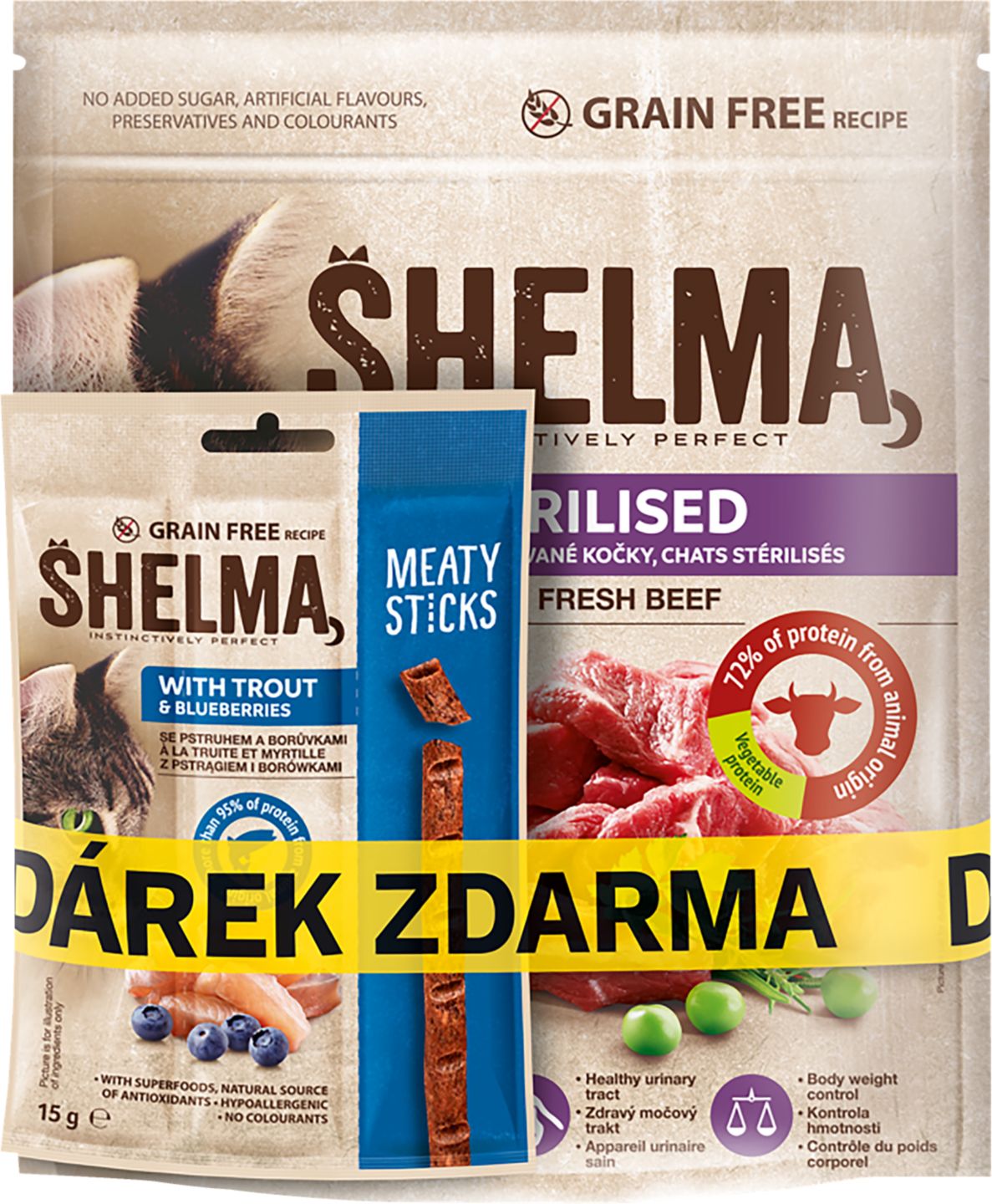 Shelma Granule pro kočky
