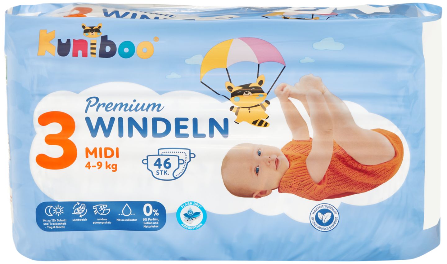 Изображение на KUNIBOO Бебешки пелени