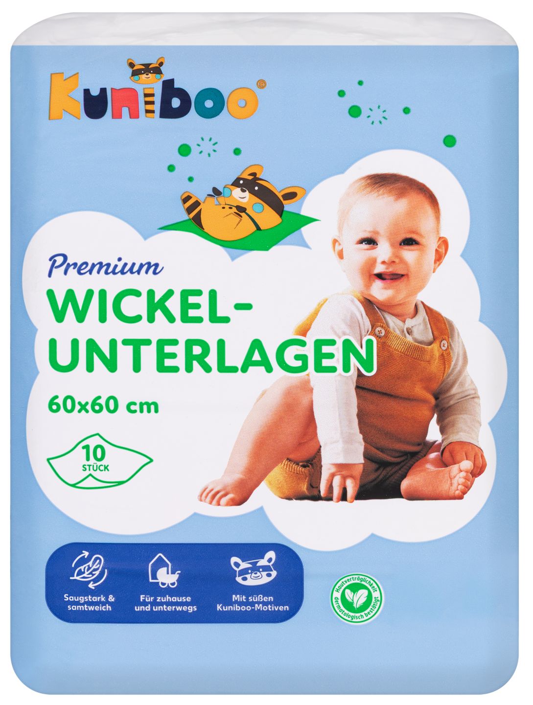 KUNIBOO® Premium-Wickelunterlagen