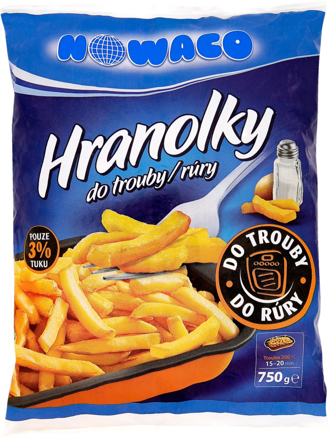 Nowaco Hranolky/Vlnky do trouby