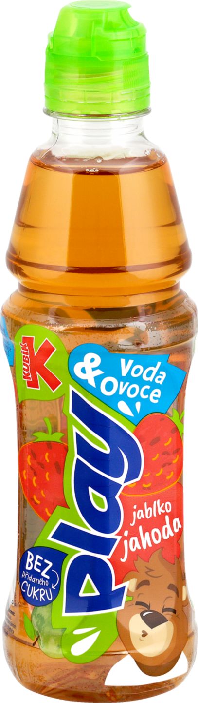 Kubík Play Ochucený nápoj
s příchutí jablka a jahody