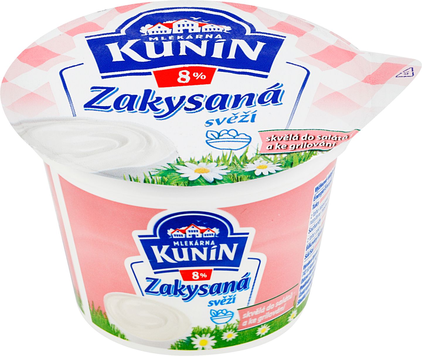 Kunín Zakysaná svěží
tuk 8 %