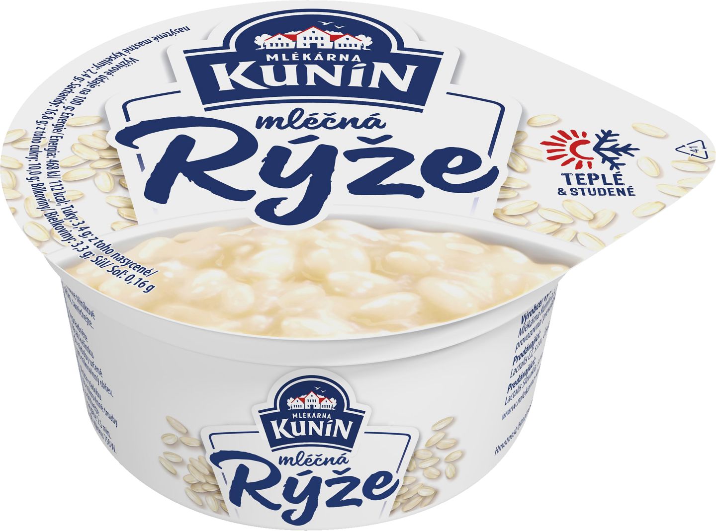 Kunín Mléčná rýže/Krupice
neochucená