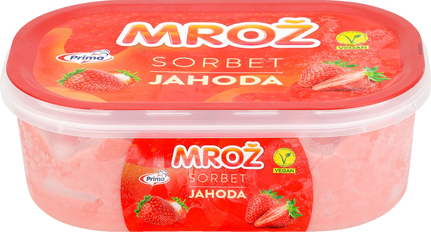 Mrož Sorbet
Jahoda