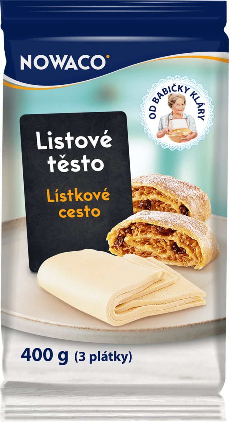 Dobroty Babičky Kláry Lístkové cesto