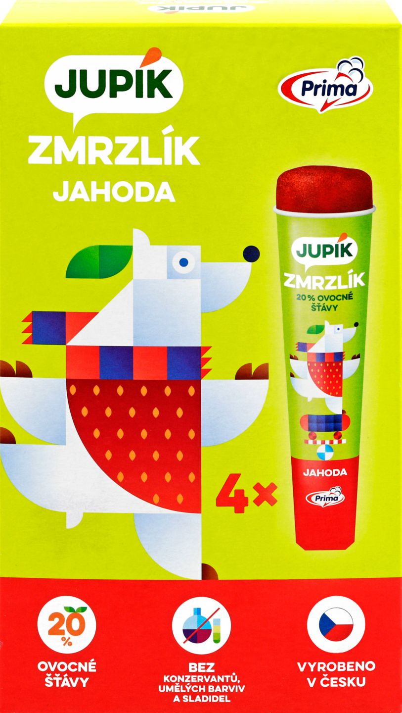 Jupík Jahoda
Multipack