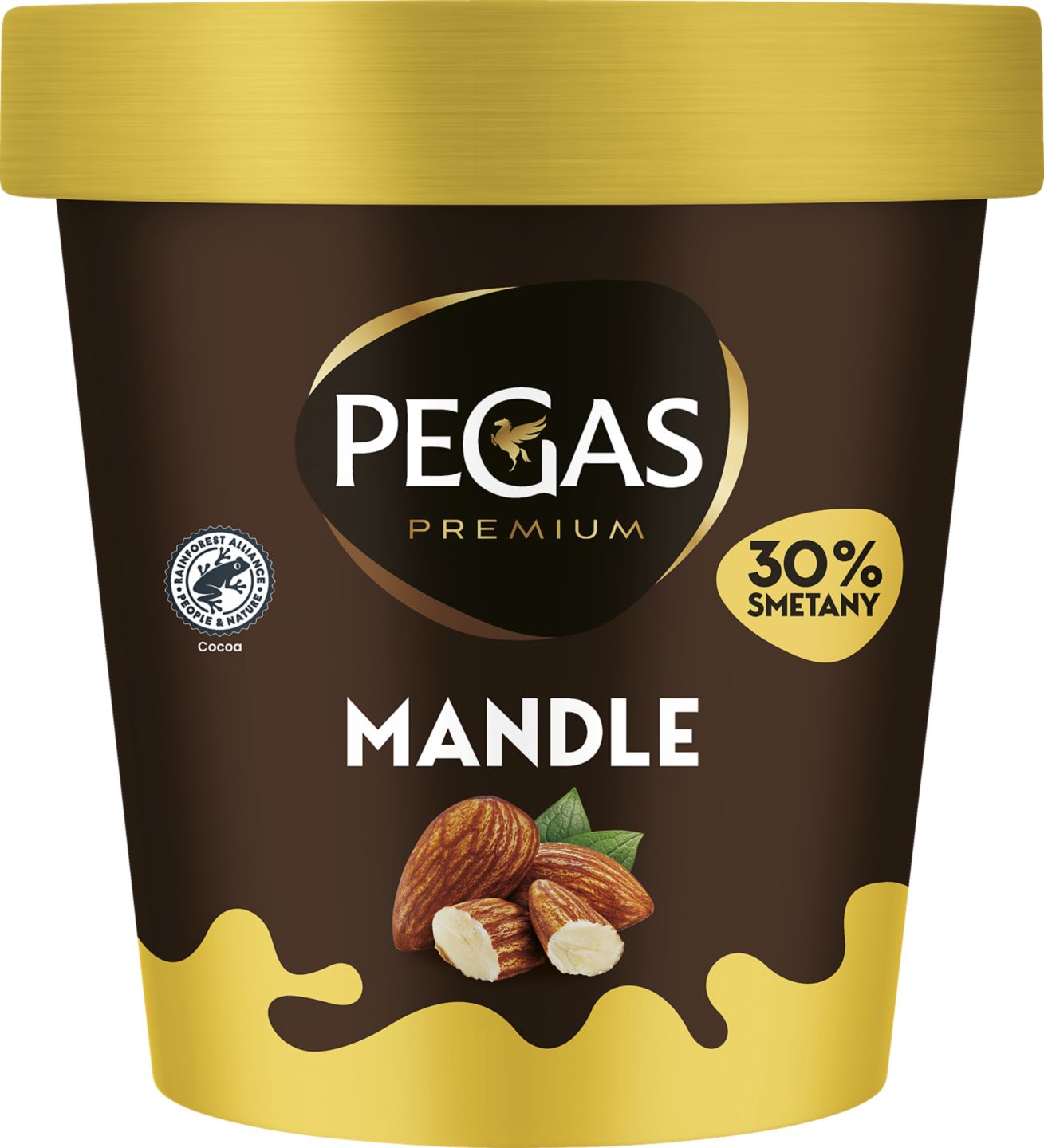 Pegas Premium Zmrzlina
s mandlemi