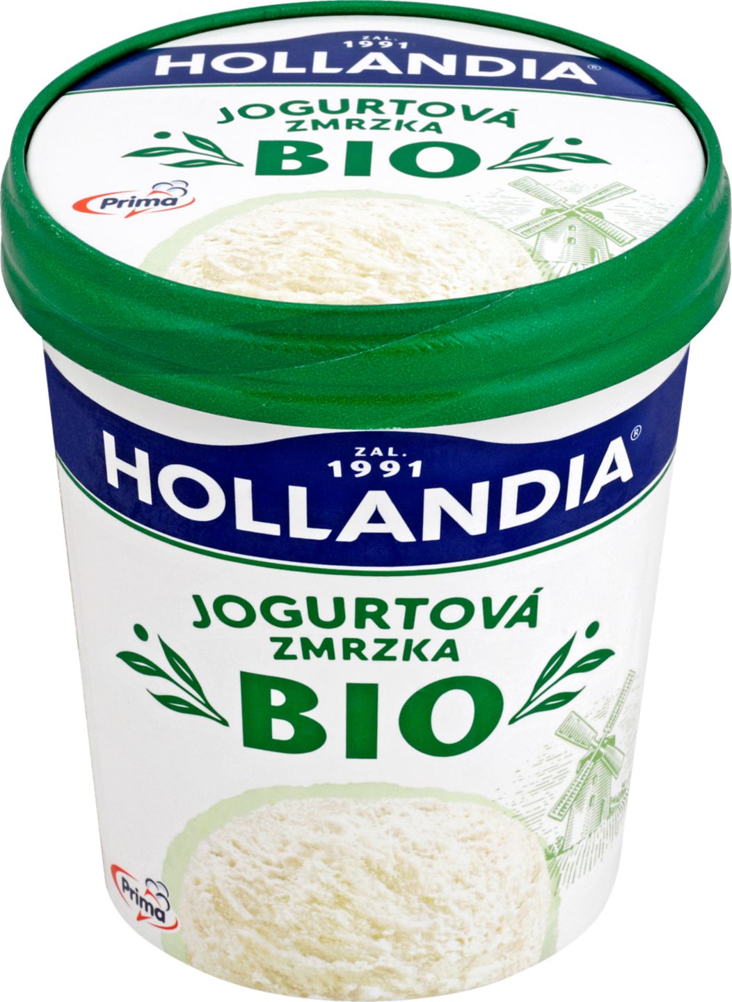 HOLLANDIA BIO Zmrzlina
s jogurtem a smetanou